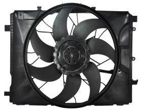 A2045000293  A2049066802    Radiator Cooling Fan Assembly for Mercedes Benz 