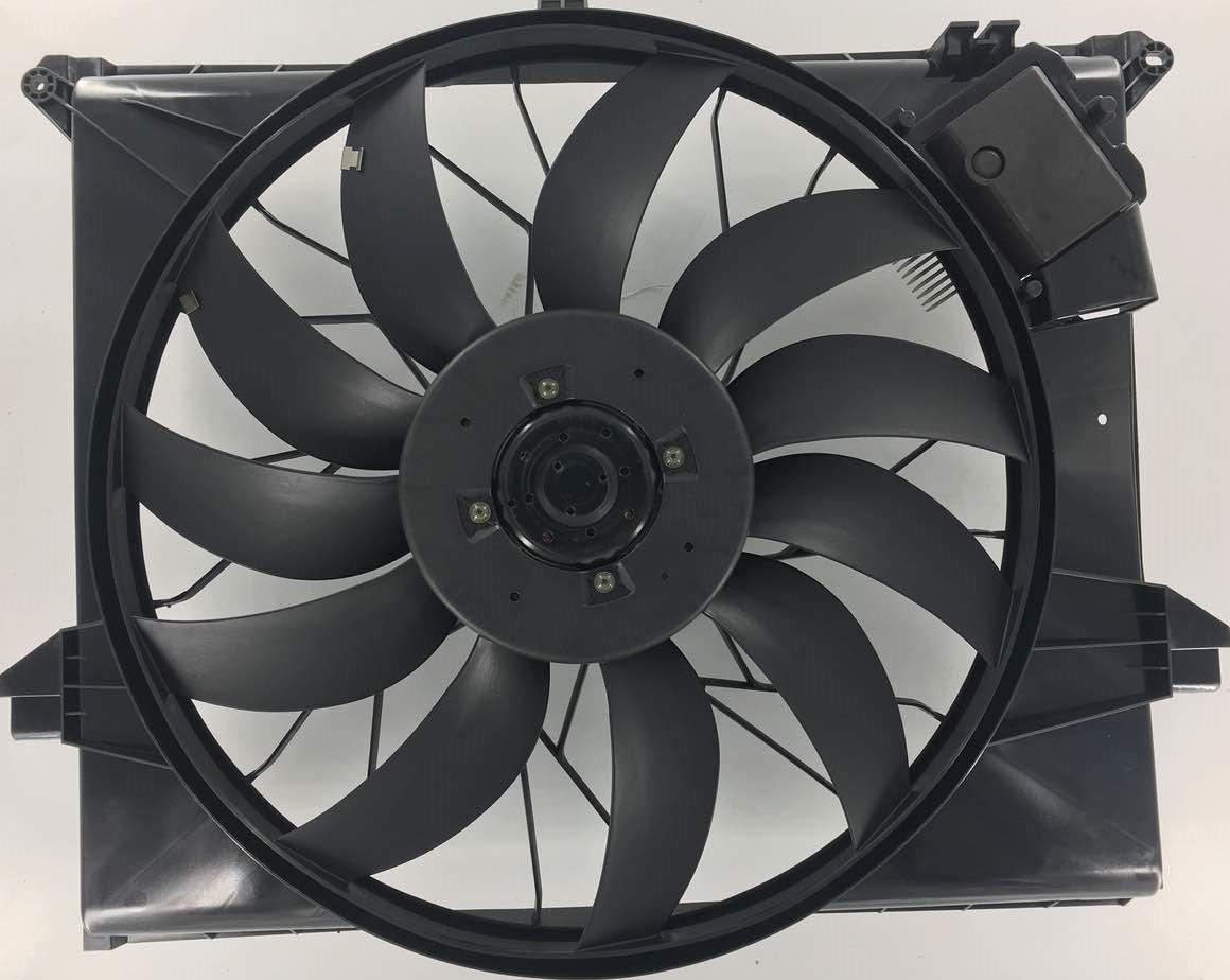 1645000093 Radiator Cooling Fan Assembly for Mercedes Benz 