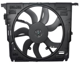17428509741  17427599493  17427802943 Radiator Cooling Fan Assembly for BMW  
