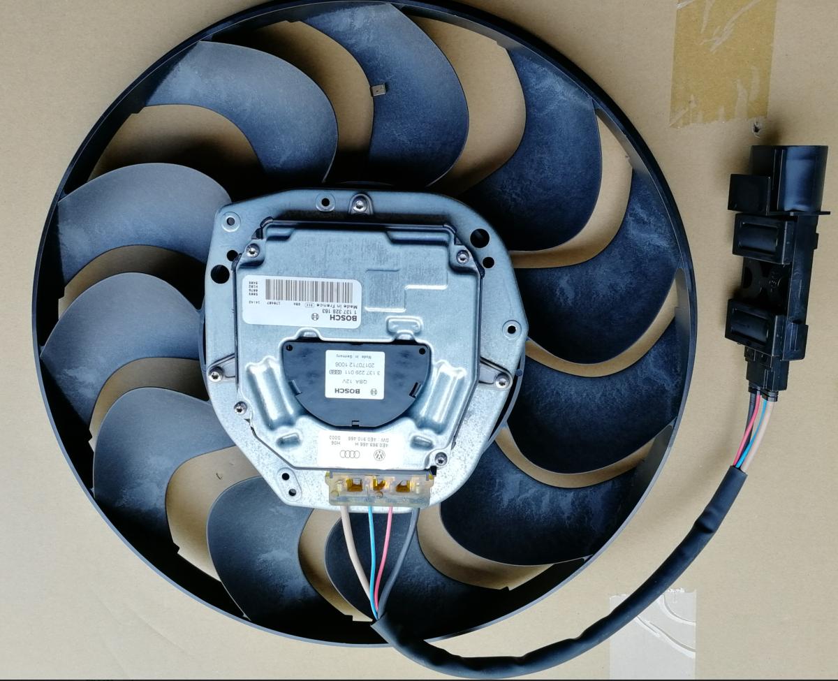 4E0959455G Radiator Cooling Fan Assembly for VW 