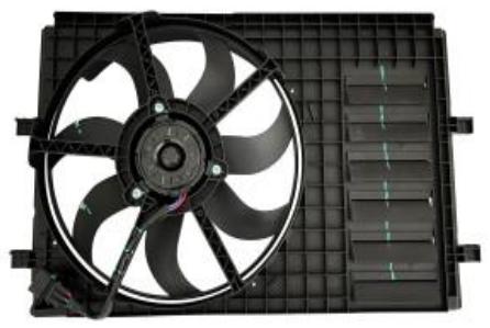 6R0121207N Radiator Cooling Fan Assembly for VW 