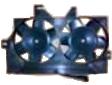 Assy:  94VB8C607CG  Shroud:  94VB8146CG Radiator Cooling Fan Assembly for FORD 
