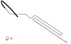 1094672  98AG3D746BG Power Steering Hose for FORD 