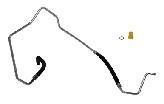 4012H3  401276  401293 Power Steering Hose for PEUGEOT 