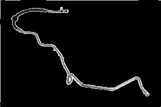 2092700696  209 270 06 96  A 209 270 06 96 Power Steering Hose for MERCEDES-BENZ 